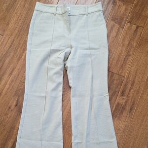 Loft Sutton Flare Beige Pants